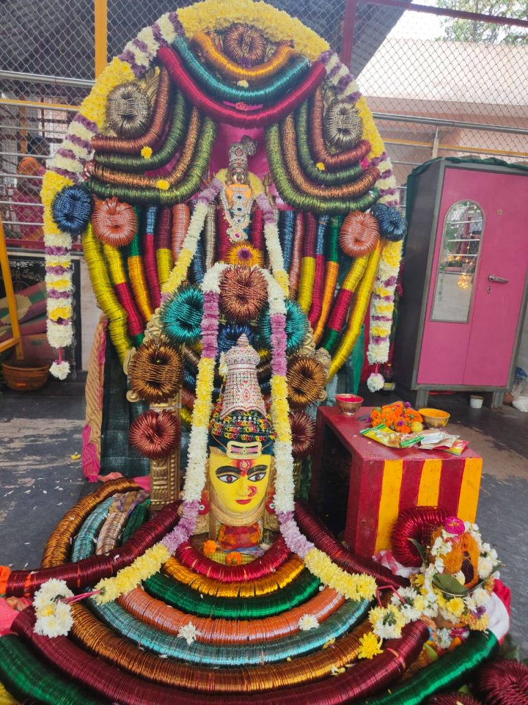 కార్తీక పౌర్ణమి సందర్భంగా పెద్దమ్మ తల్లికి ప్రత్యేక పూజలు.