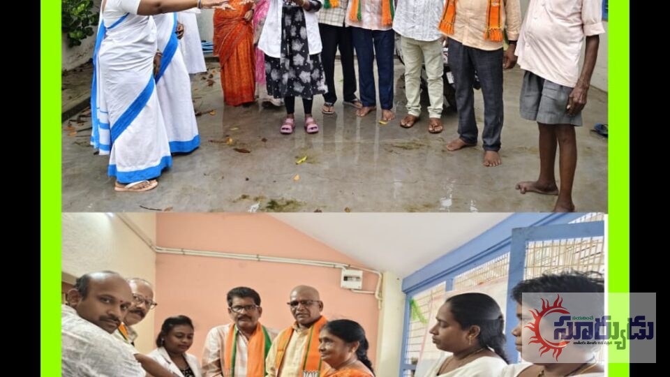 పెదపట్నం లంకలో సేవా సంకల్ప్ అభియాన్ వైద్య శిబిరంప్రతిజ్ఞ,మందుల పంపిణీ