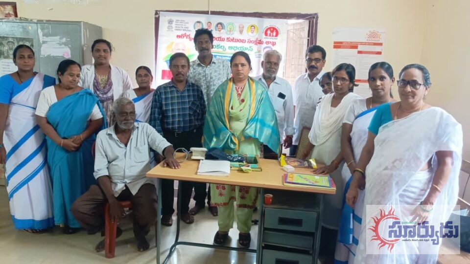 ద్రాక్షారామంలో సేవా సంకల్ప్ అభియాన్ మెడికల్ క్యాంపు