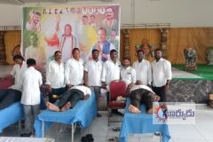 రాష్ట్ర మైనింగ్ కార్పొరేషన్ చైర్మన్ ఈరవత్రి అనిల్ కుమార్ జన్మదిన సందర్భంగా రక్తదాన శిబిరం.
