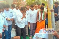 రూ.14 లక్షలతో కోదండ రామాలయ ప్రహరీ నిర్మాణానికి శంకుస్థాపన