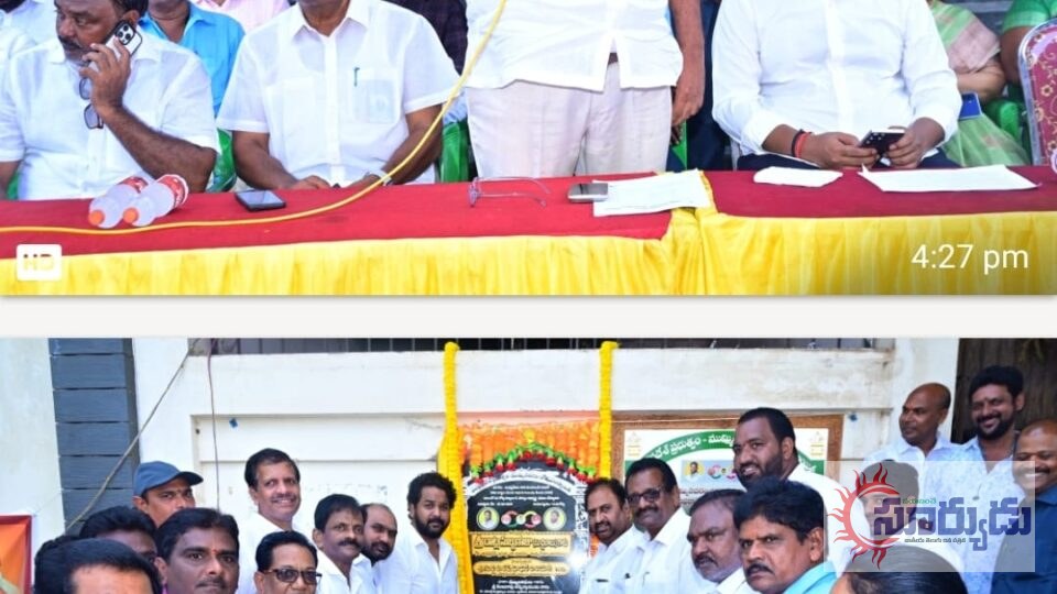 ముమ్మిడివరం నగర పంచాయతీ అభివృద్ధికి రూ.12 కోట్లు:ప్రభుత్వ విప్ దాట్ల బుచ్చిబాబు