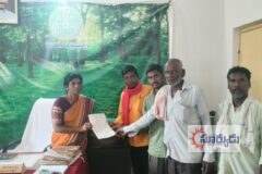 సిపిఎం పార్టీ ఆధ్వర్యంలో తహసీల్దార్ కు వినతి…