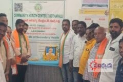 సేవా సంకల్ప్ అభియాన్ లో టీ.కొత్తపల్లి ఆసుపత్రిలో స్వచ్ఛభారత