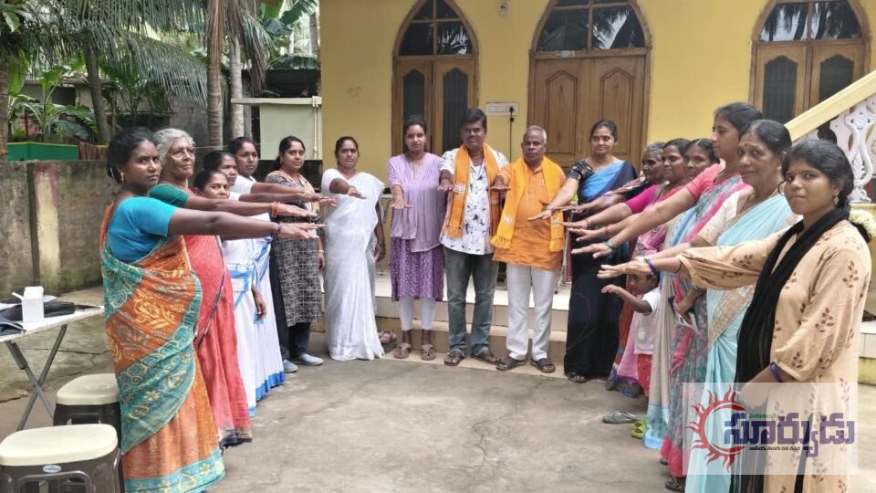 సేవా సంకల్ప అభియాన్ లో భాగంగా అనాతవరం-2 సేవా బస్తీలో ఉచిత వైద్య శిబిరం
