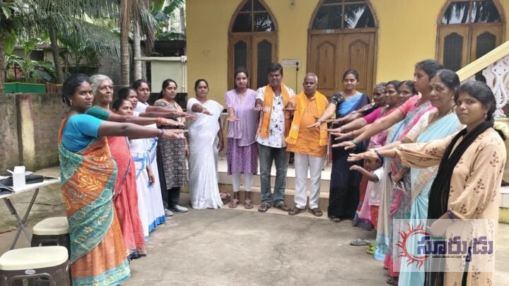 సేవా సంకల్ప అభియాన్ లో భాగంగా అనాతవరం-2 సేవా బస్తీలో ఉచిత వైద్య శిబిరం