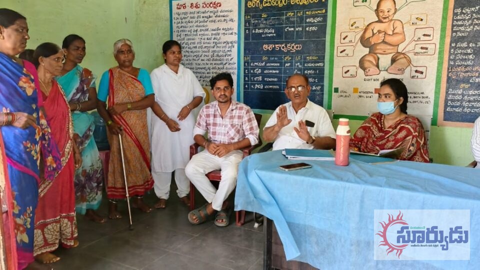 అశ్వాపురం హెల్త్ సబ్ సెంటర్‌  తనిఖీ*