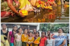 మాగ్నెట్ పాఠశాలలో ఘనంగా బతుకమ్మ ఉత్సవాలు