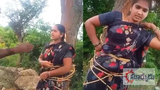 కుప్పంలో అమానుష ఘటన..  మహిళను చెట్టుకు కట్టేసి దాడి ఎందుకో తెలుసా! (వీడియో చూడండి)