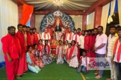 నవదుర్గ సేన ఆధ్వర్యంలో అన్నదానం