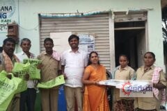 సిద్ధాపూర్ గ్రామపంచాయతీ కార్మికులకు దసరా కానుక