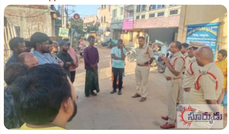ఎలక్షన్ వేళ అల్లర్లు చేస్తే పీడీ యాక్ట్’ తప్పదు సీఐ మురళీకృష్ణ