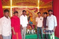 బాపూజీనగర్ లో ఘనంగా దేవి నవరాత్రి ఉత్సవాలు గురువారం రోజున అన్నదాన కార్యక్రమం,
