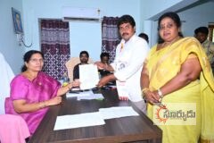 కాట్రేనికోన ఎంపీటీసీ-2 అభ్యర్థిగా మోకా బాల ప్రసాద్ నామినేషన్