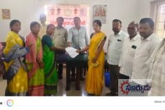 రాయకూర్ లో బెల్టు షాపులు నిషేధించాలని ప్రజావాణిలో వినతి..