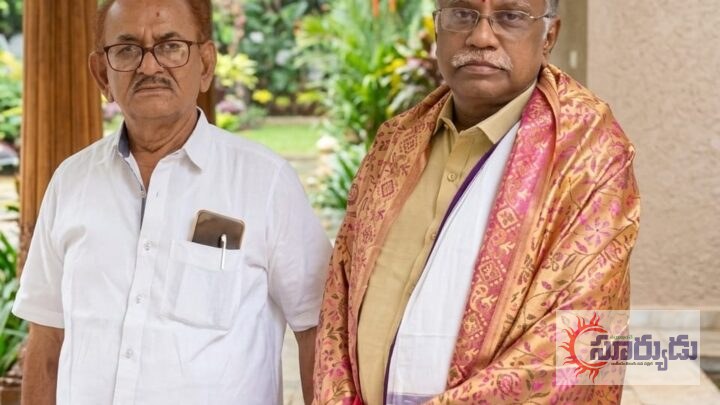 హెవీ వాటర్ బోర్డు చీఫ్ ఎగ్జిక్యూటివ్ వి.వి.ఎస్.ఏ. ప్రసాద్‌ కు సన్మానం