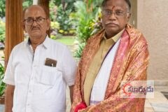 హెవీ వాటర్ బోర్డు చీఫ్ ఎగ్జిక్యూటివ్ వి.వి.ఎస్.ఏ. ప్రసాద్‌ కు సన్మానం
