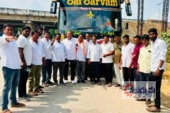 ముత్యాల సునీల్ కుమార్ ఆధ్వర్యంలో ఢిల్లీకి బయలుదేరిన బాల్కొండ నిజ వర్గ కాంగ్రెస్ శ్రేణులు,
